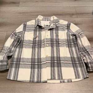 American Eagle Outfitters Plaid Jacket